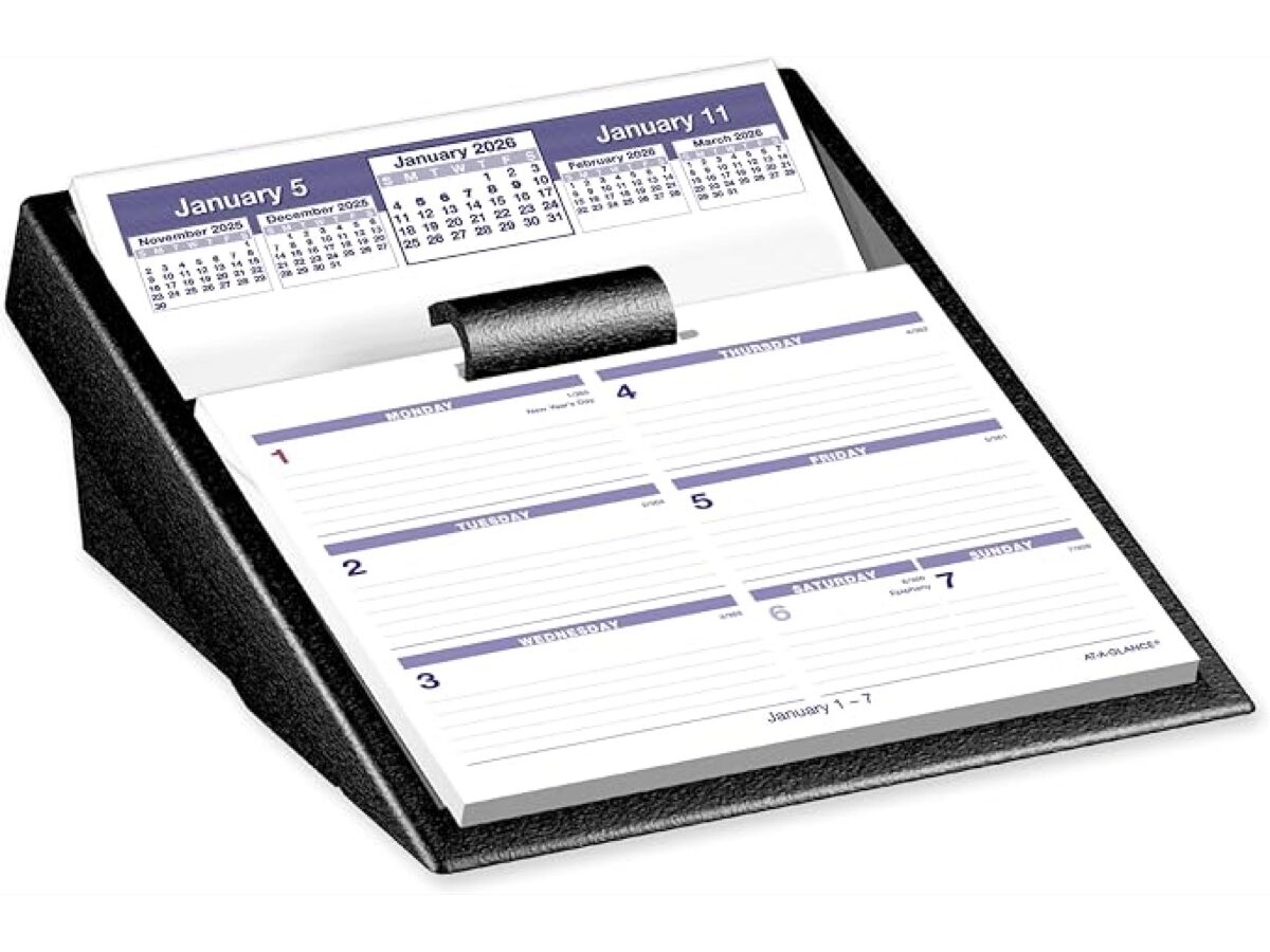 AT-A-GLANCE Flip-A-Week Desk Calendar photo 2