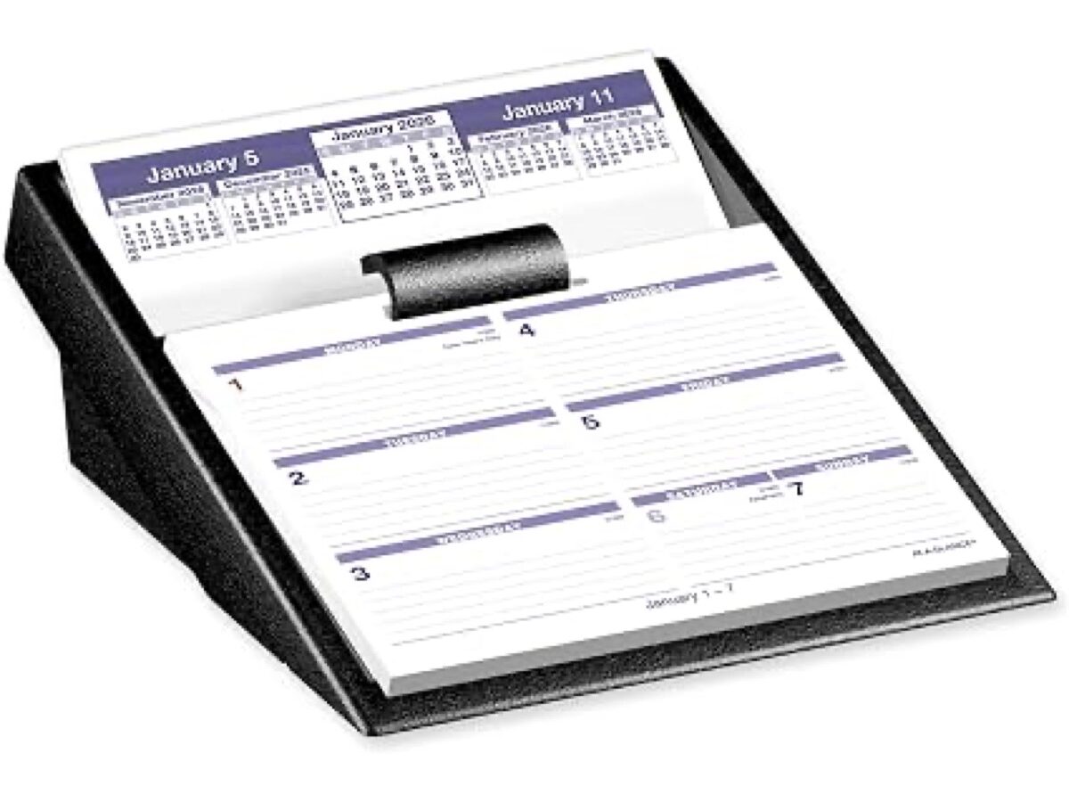 AT-A-GLANCE Flip-A-Week Desk Calendar photo 3