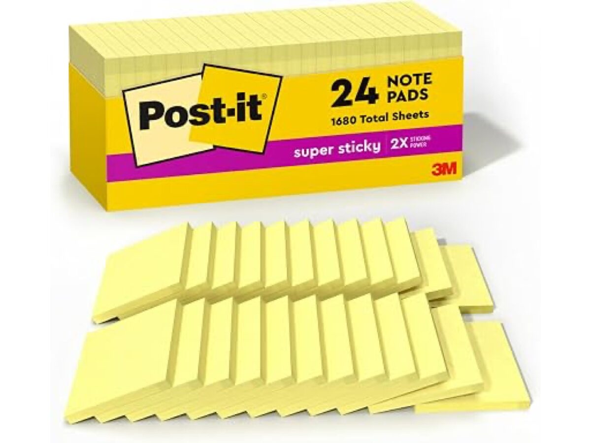 Post-it Super Sticky Notes