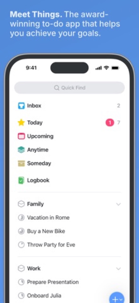 Things 3 screenshot 1